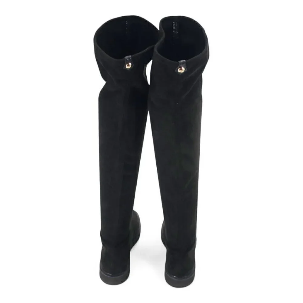 Giuseppe Zanotti Over the Knee Suede Boots